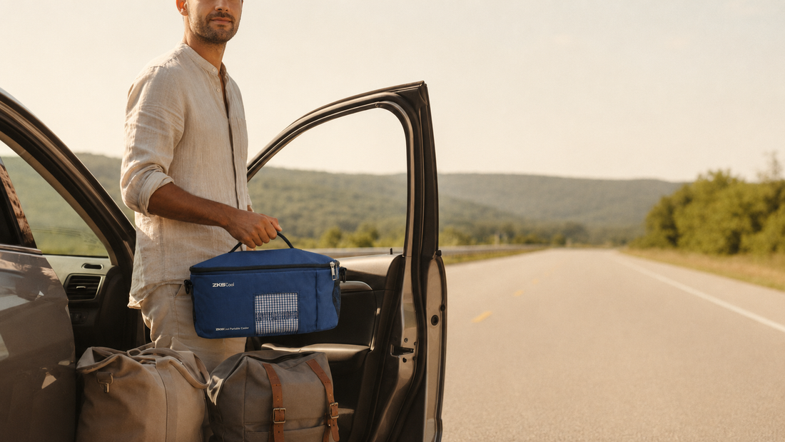 traveling with glp-1 medication medications this summer?  Keep your Ozempic, Wegovy, Mounjaro, Zepbound, insulin, and peptide pens cool, protected, and organized wherever life takes you. fitFridge is the insulated medicine travel case GLP-1 Travel Kit from MedActiv