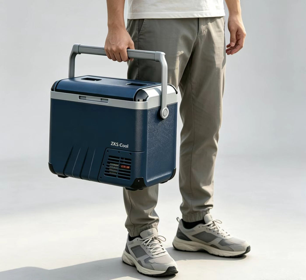 ZKSCool 20QT(18L) Portable Fridge/Freezer with DC/AC