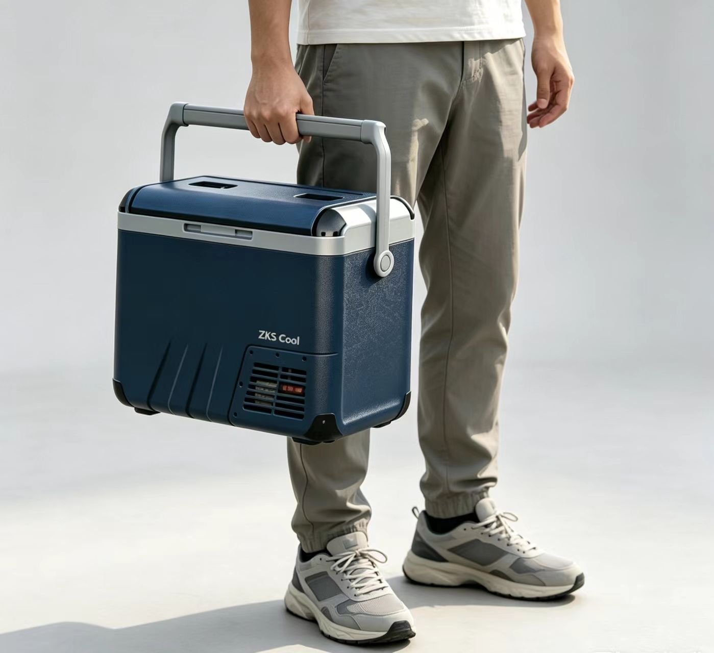 ZKSCool 20QT(18L) Portable Fridge/Freezer with DC/AC