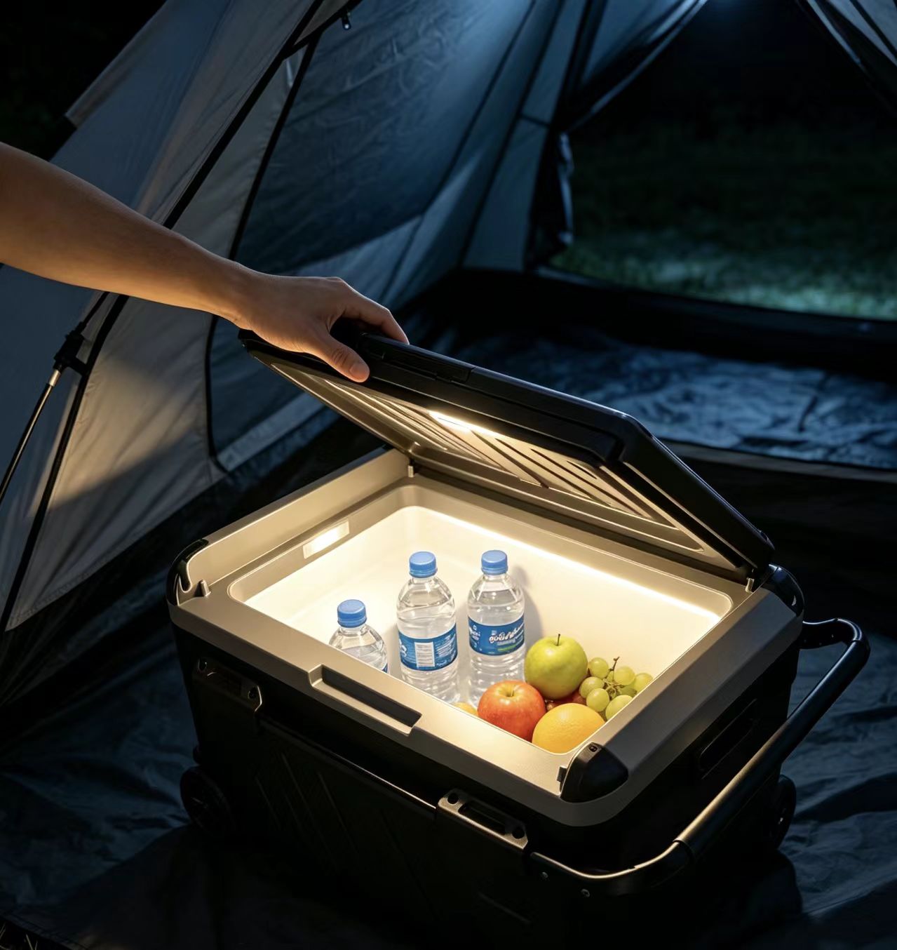 ZKSCool CR35(37QT) Portable Fridge/Freezer with DC/AC